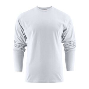 Printer Unisex Adult Heavier Pro Long-Sleeved T-Shirt / White